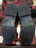 Pre-owned Los Altos Boots Los Altos Black Caiman Crocodile Tail Motorcycle Boots Square Toe Biker D