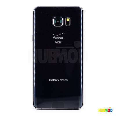 Black Samsung Galaxy NOTE 5 1:1 Dummy Phone Display Prop Model NON-FUNCTIONAL