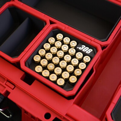 Milwaukee Packout Bin Insert for .308 - Ammo Box Organizer Storage