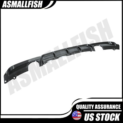 New Sport Bumper Rear Diffuser Lip Carbon Fiber Style For 2012-18 BMW F30 F31 M