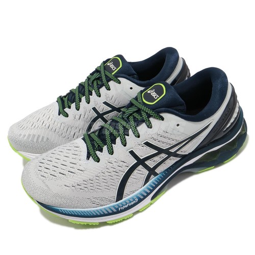 Мужские беговые кроссовки Asics Gel-Kayano 27 Серый Черный Синий 1011A767-024