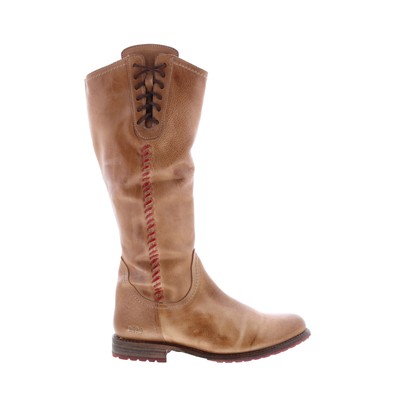 Bed Stu Janina F321154 Женские коричневые кожаные сапоги до колена на молнии