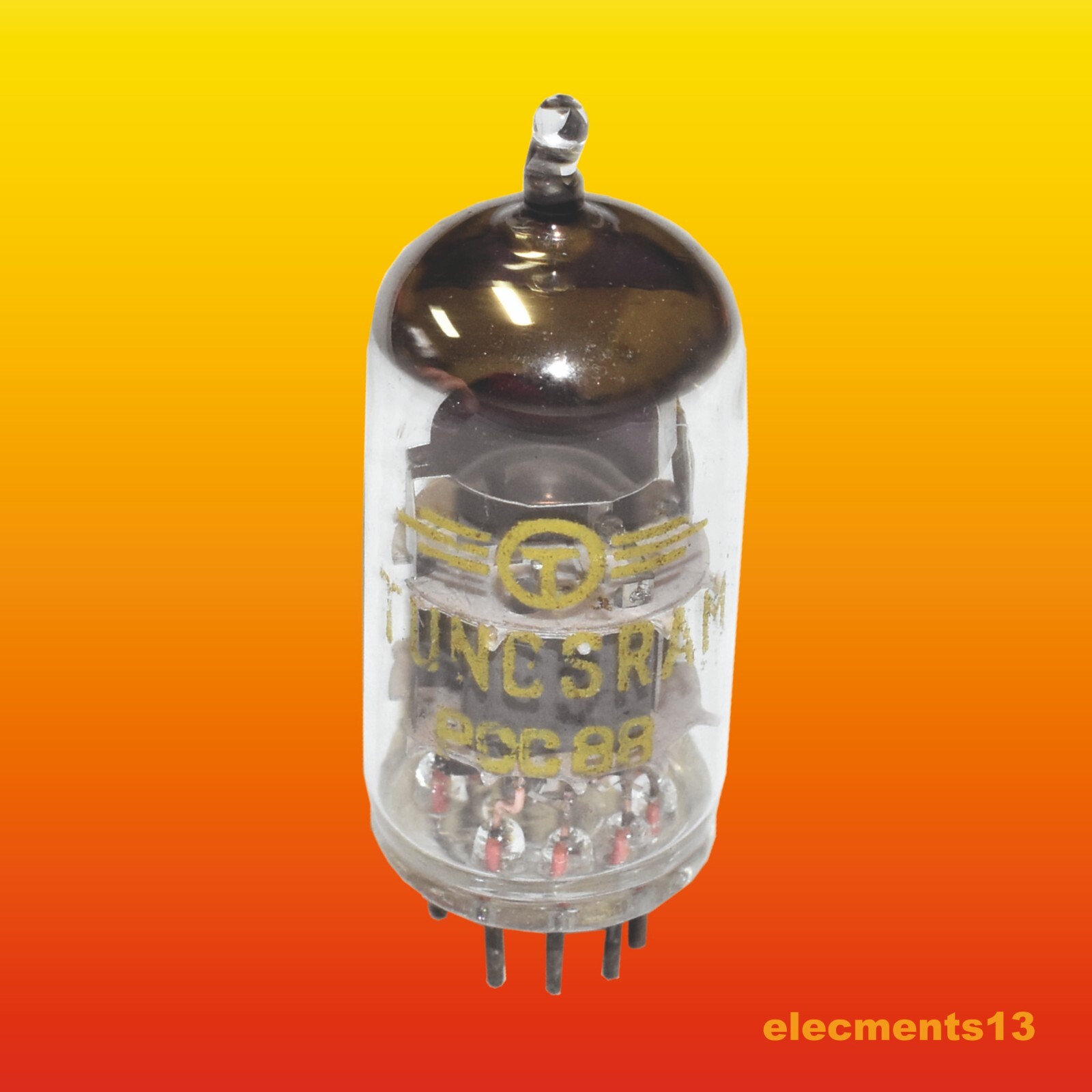 真空管　Tungsram PC88/7DJ8 1 X PCC88 TESTED TUNGSRAM 1974y DOUBLE TRIODE = 7DJ8 | eBay
