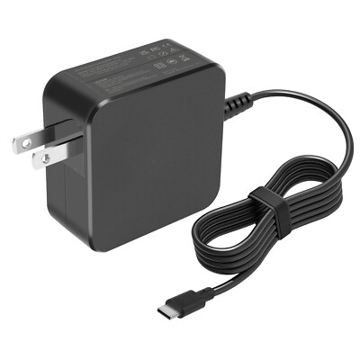 12V~24V DC Car Charger USB C 90W To 15W For MacBook Pro Lenovo ASUS HP Laptop