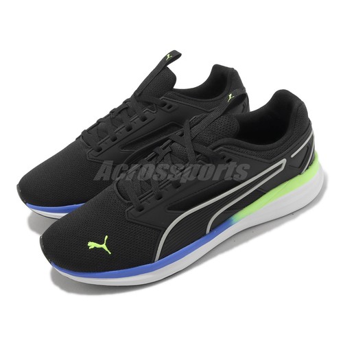 

Puma Transport Cage Black Lime Royal Sapphire Мужчины Унисекс Шоссейный бег 378169-04, Черный, Transport Cage