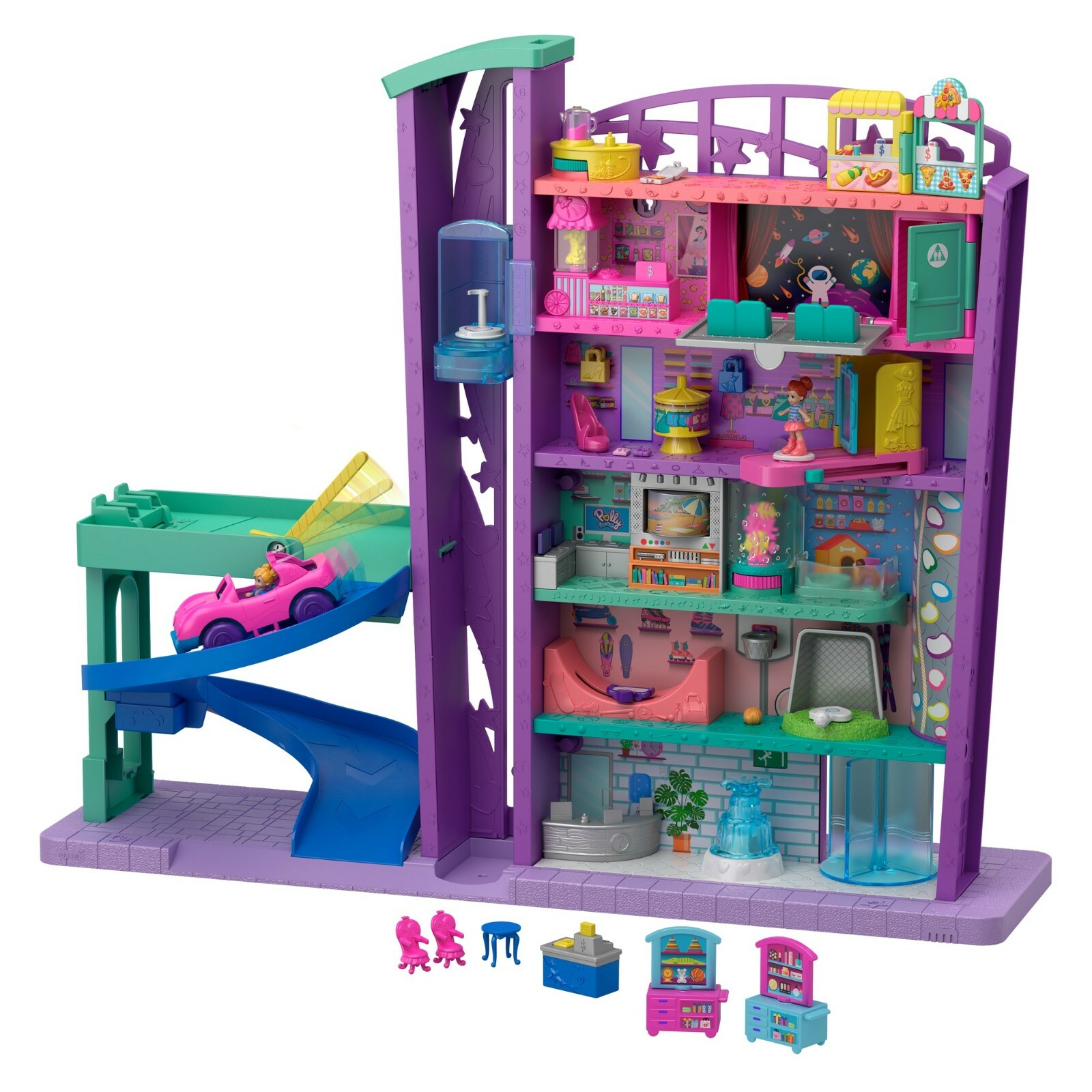 Polly Pocket Pollyville Mega Mall 