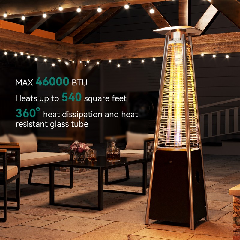 Gas Lp Flame Outdoor With Wheels