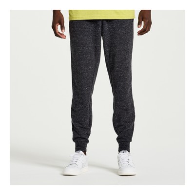 Мужские спортивные штаны Saucony Rested Black Heather Graphic XL