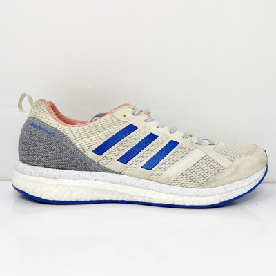 

Adidas Женские кроссовки Adizero Tempo 9 CP9498 Белые кроссовки 10 B, Белый, Adizero Tempo 9