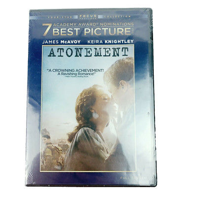 Atonement (DVD, 2007) New Sealed 