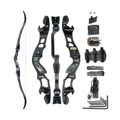 TBOW 62” ILF Recurve Bow with Gordon Limbs 30-60Lbs for Adult Archery Competi...