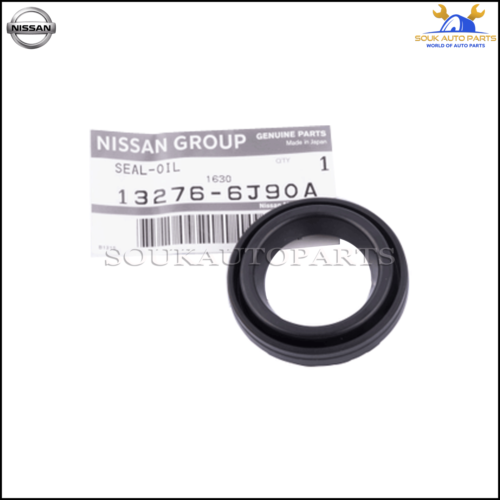 アブリール 13276-6J90A Genuine Nissan SEAL-OIL, ROCKER COVER 132766J90A