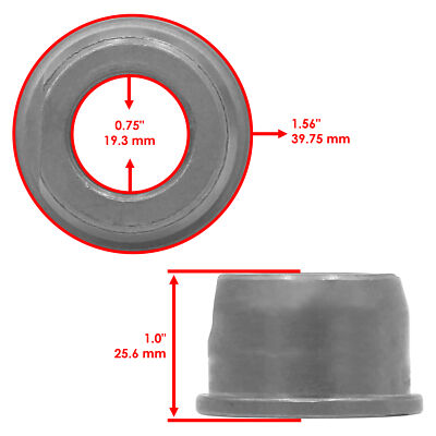 4 Front Wheel Bushing Bearing for Craftsman Husqvarna 532009040 532124959