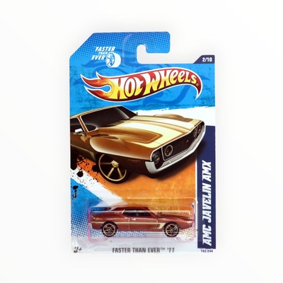 Hot Wheels AMC Javelin AMX 142/244 - Copper - 2011 Mainline A