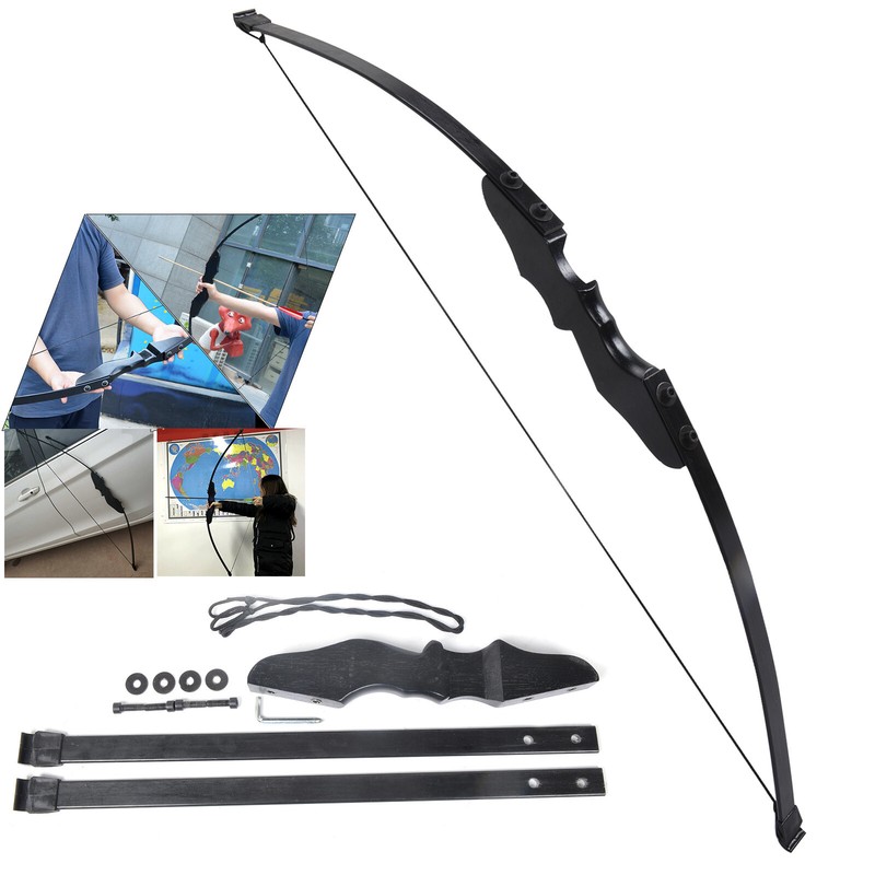 54" 40 LBS Jagd Recurve Reiterbogen Langbogen Bogenschießen Feldbogen Bogensport