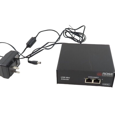 Rose Electronics CRV-MDLU1V Mini USB CAT5 Extenders