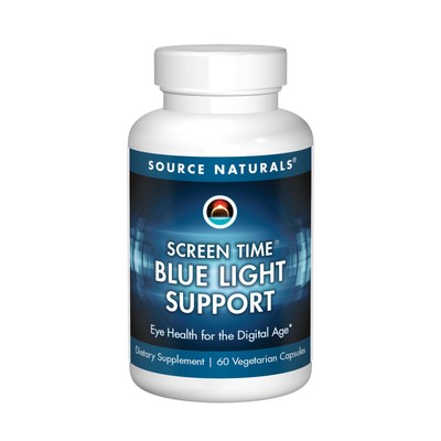 Source Naturals, Inc. Экранное время, поддержка синего света, 60 растительных капсул