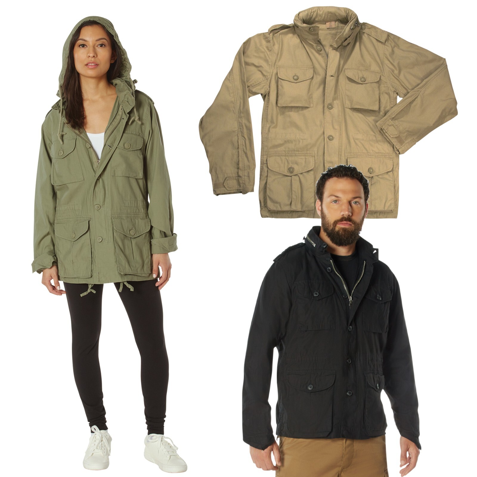 【BAON】Yorui cotton pocket field jacket $_57.JPG?set_id=8800005007