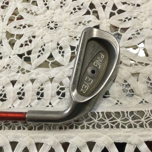 Ping Eye2 Black Dot 6 Iron Red CFP 57 Shaft 37.5 Inches | eBay
