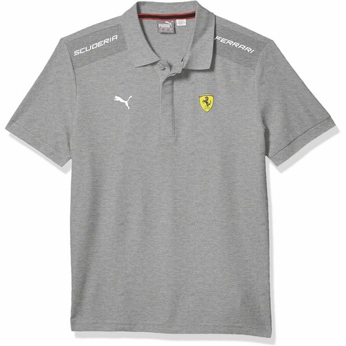 

[595435-03] Мужская футболка-поло Puma SF Scuderia Ferrari Q4, Серый