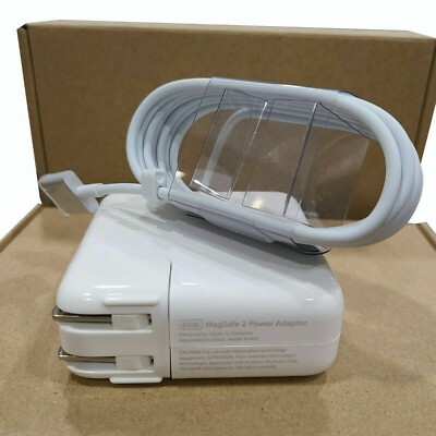 OEM 60W Magsafe 2 T Tip AC Power Adapter Charger For Macbook Pro 13'' A1435 A1502