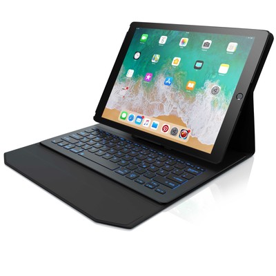 Aplic Alu Tablet Bluetooth Tastatur Kunststoffcase Apple iPad Pro 12,9