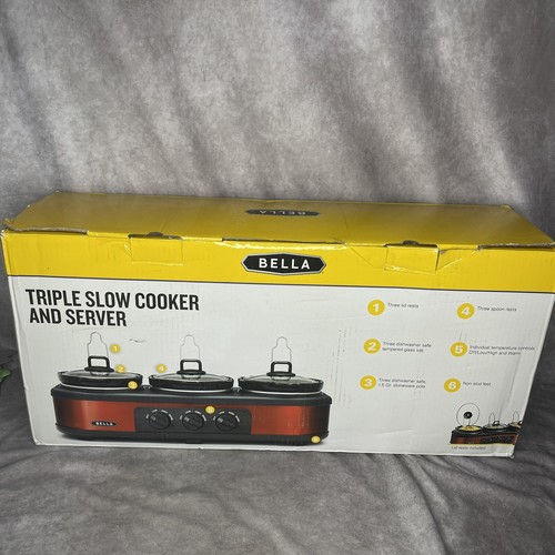 Bella Slow Cooker Red Slowcookersi