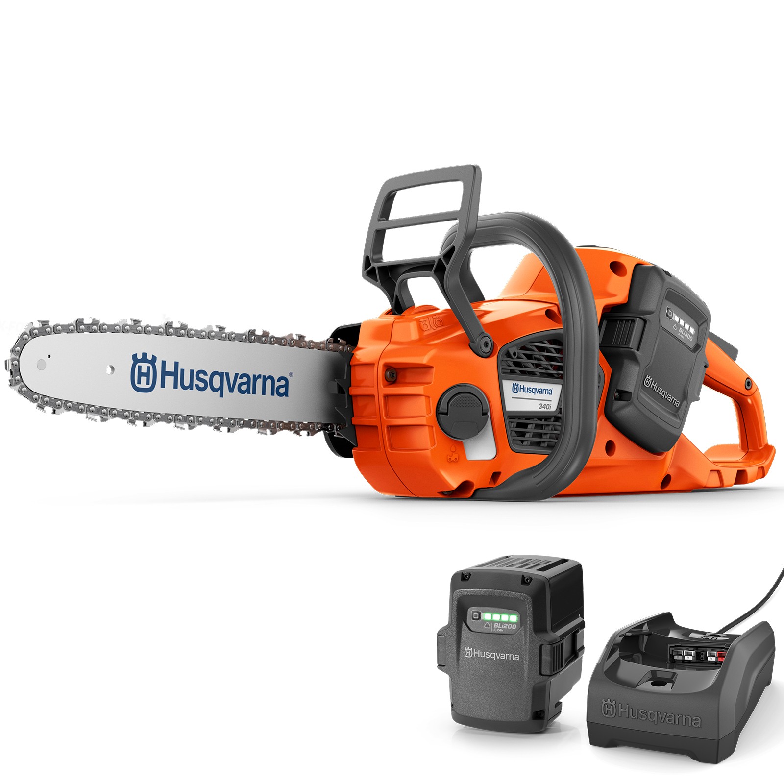 Husqvarna Akku Kettensäge 340i Motorsäge Säge 14