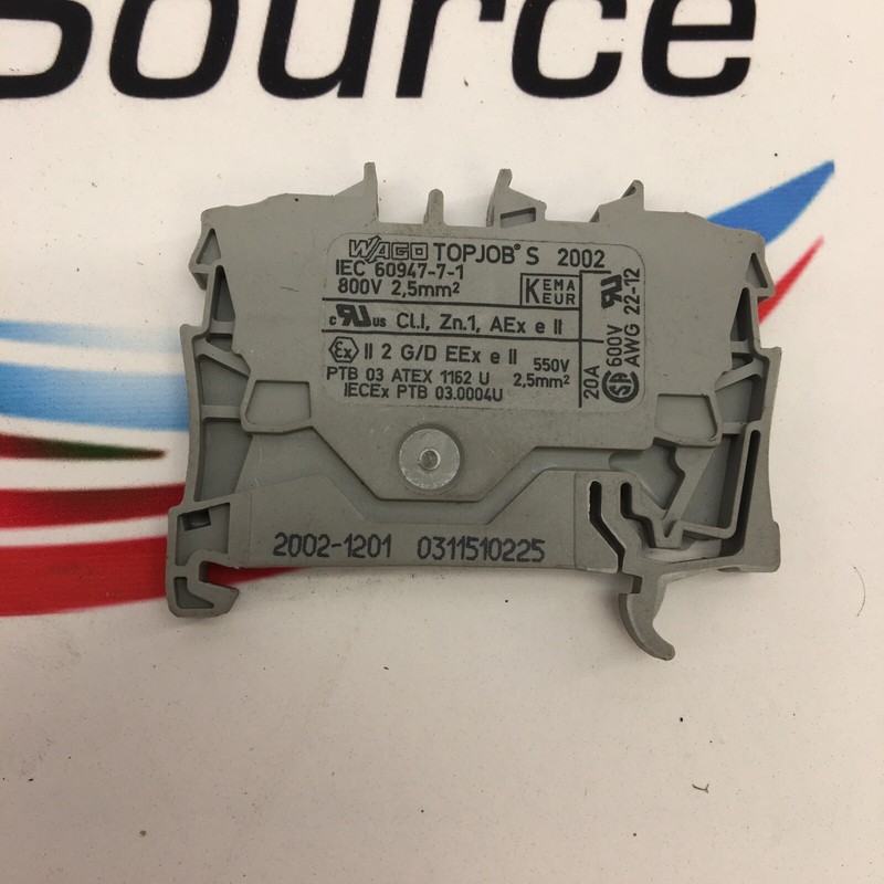 WAGO 2002-1201 800V TERMINAL BLOCK 2.5MM 13962302952 | eBay