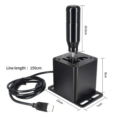 PC USB H Gear Shifter Sim Racing  Game For Logitech G29 G27  G25 G920 T300RS/GT