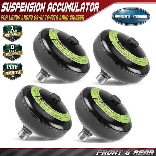 4x Front & Rear Suspension Accumulator for Lexus LX570 08-21