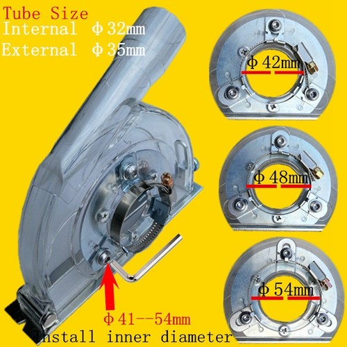 US Cutting Dust Shroud kit Grinding Dust Cover for 4"/5" Angle Hand Grinder US