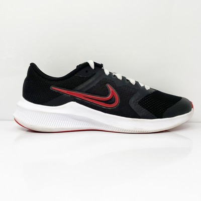 Nike Boys Downshifter 11 CZ3949-005 Черные кроссовки для бега, размер 4,5 года