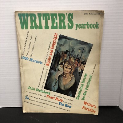 Writer's Yearbook  1963 #34 Home Library Edition Hardcover RARE Joseph Heller
