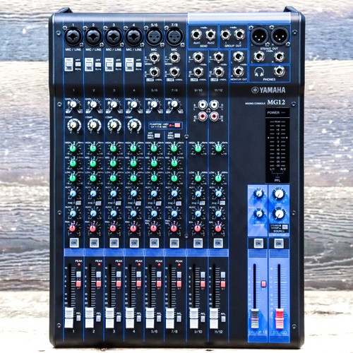 今だけ特価 YAMAHA MG12/4 MW10C PA-20 YAMAHA MG12 【4モノラル + 4ステレオ入力 アナログミキサー