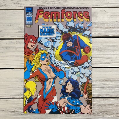 Femforce Fem Force AC Comics issue 59 The Name Game