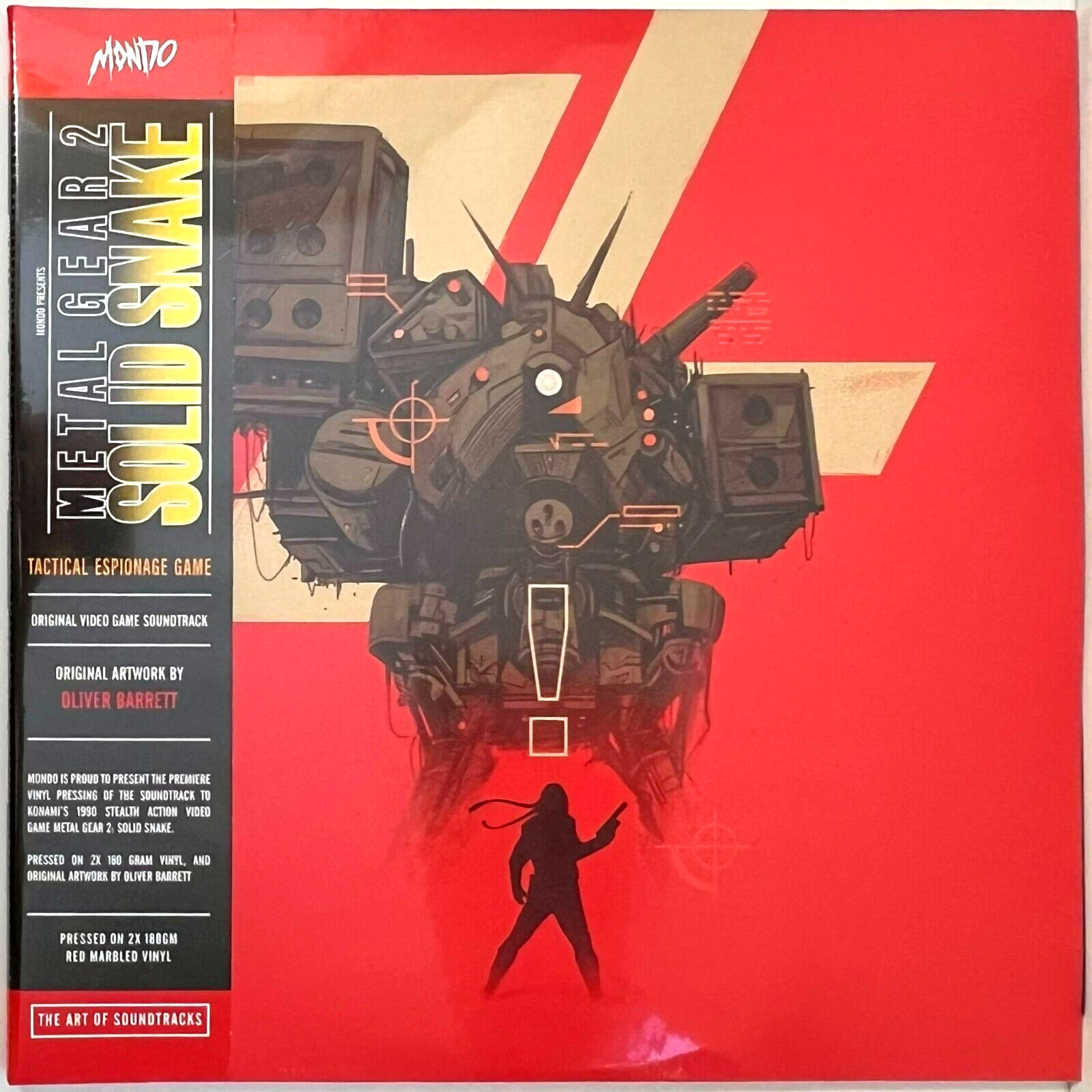[未使用品 レコード 2LP]　l Gear 2 Solid Snake Metal Gear 2: Solid Snake - Original Video Game Soundtrack