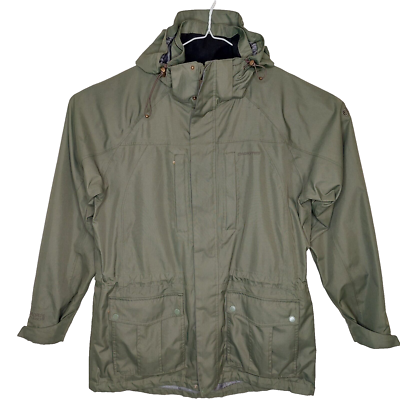 Craghoppers Jacket Women Size Med to Lg Green Aquadry Waterproof Windproof Coat