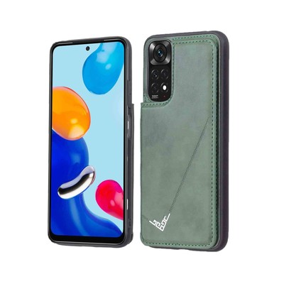 Antimam Back Card Notebook Type Case Compatible with Xiaomi Redmi Note 11 4 430