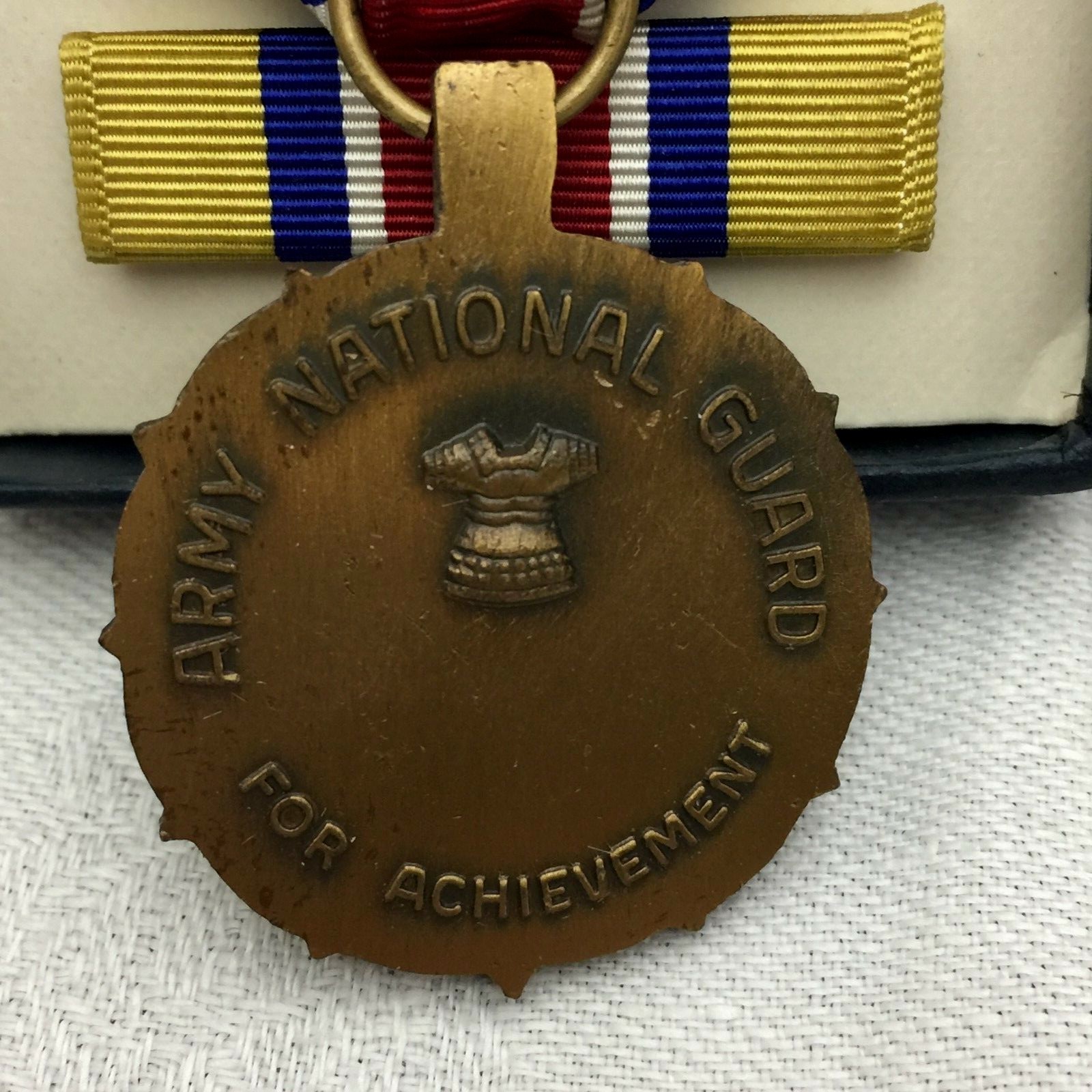 US Army National Guard Reserves Achievement Award Medal Ribbon Bar Set 1972 Vtg