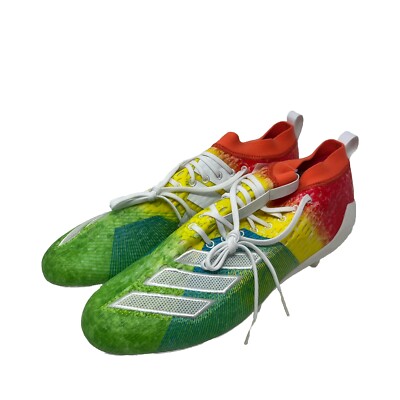 adidas Adizero 8.0 Football Cleats - Rainbow - F35077 - Sz: 15