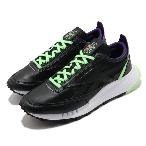 

Reebok CL Legacy Черный Белый Зеленый Фиолетовый Мужские Классические Повседневные Кроссовки FY7554, Cl Legacy
