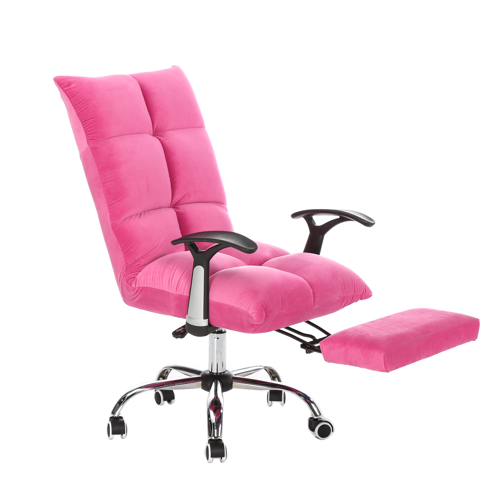 Tatami Computer Office Desk Chair Footrest High Back Microfiber PU Leather Office Furniture Home