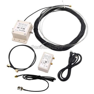 MLA-30+ Active Loop Antenna Shortwave 100KHz-30MHz For TECSUN S2000 pansz