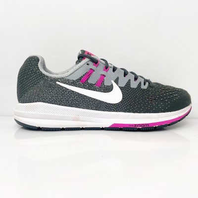 

Nike Womens Air Zoom Structure 20 849577-006 Черные кроссовки для бега, размер 7, Черный, Air Zoom Structure 20