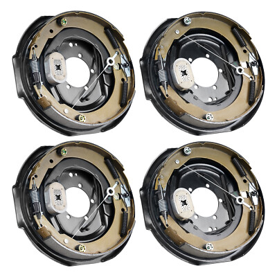 VEVOR Electric Trailer Brake 12" x 2" Self-Adjusting Assembly 2 Pairs 7000 lbs