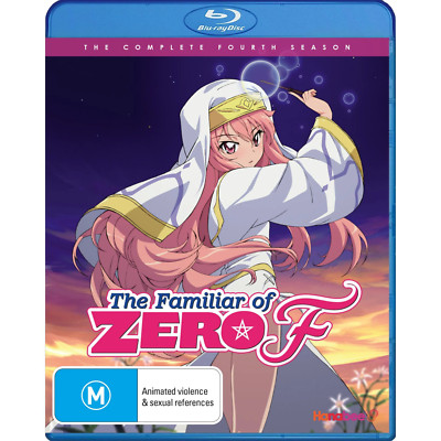 Familiar of Zero -Season 4 (2012, Blu-ray, RgB) zero no Tsukaima F, Final SEALED