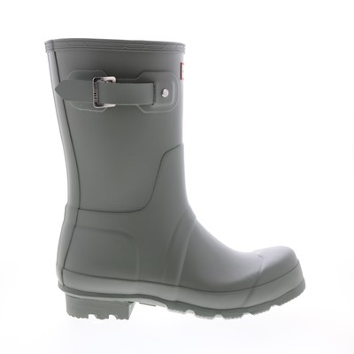 

Мужские серые резиновые сапоги Hunter Original MFS9000RMA-DKG 8, Серый, Hunter Original Short Boot