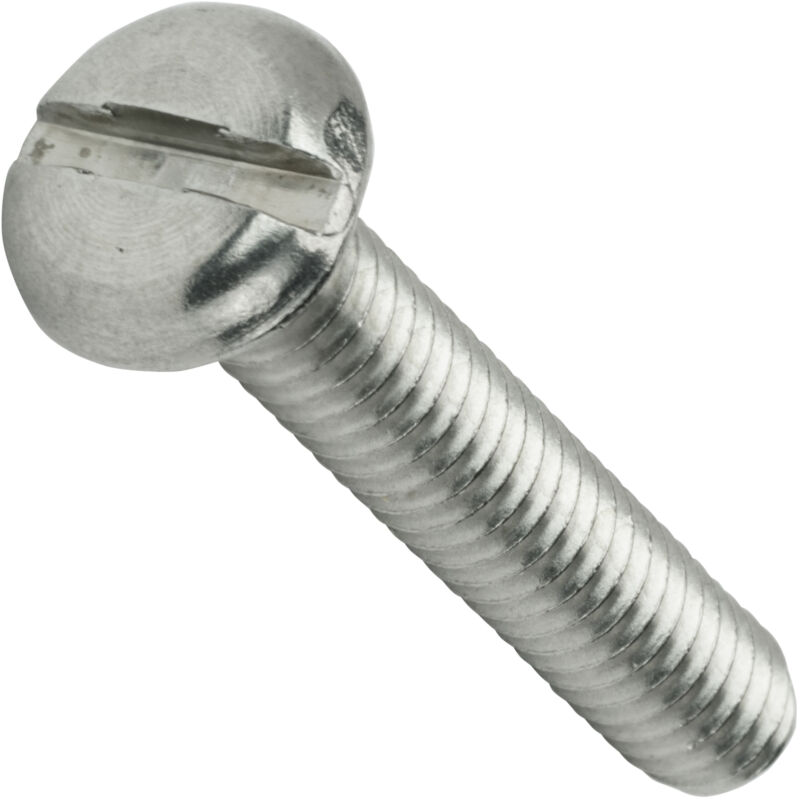 10-24 Pan Head Machine Screws Slotted Drive Stainless Steel All Sizes Available