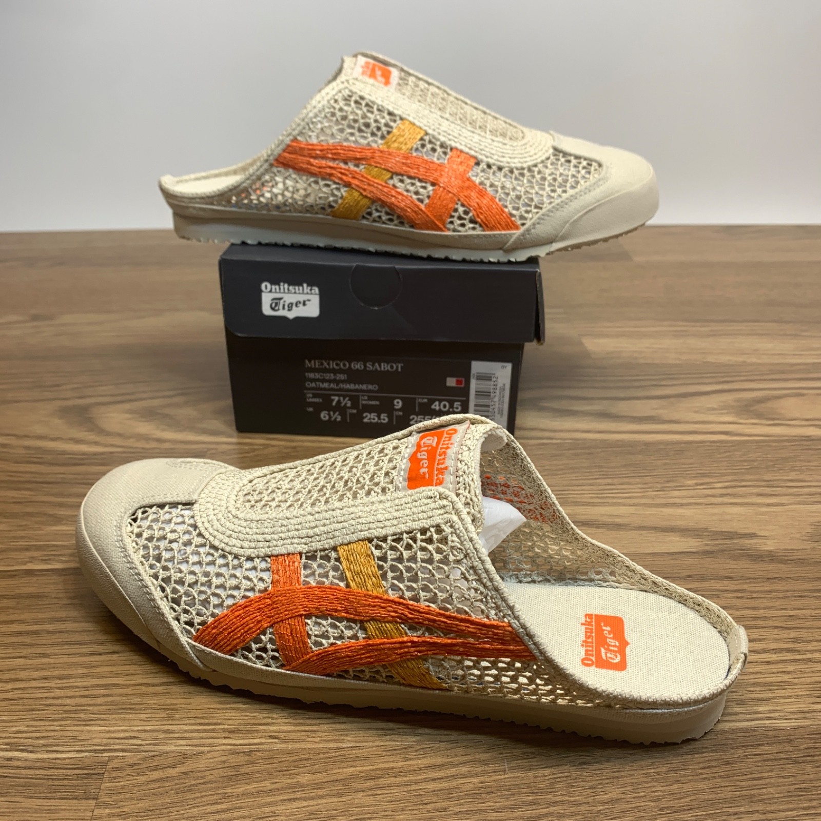 Onitsuka Tiger　MEXICO 66 SABOT Onitsuka Tiger Mexico 66 Sabot Mustard 1183C123 104 Unisex